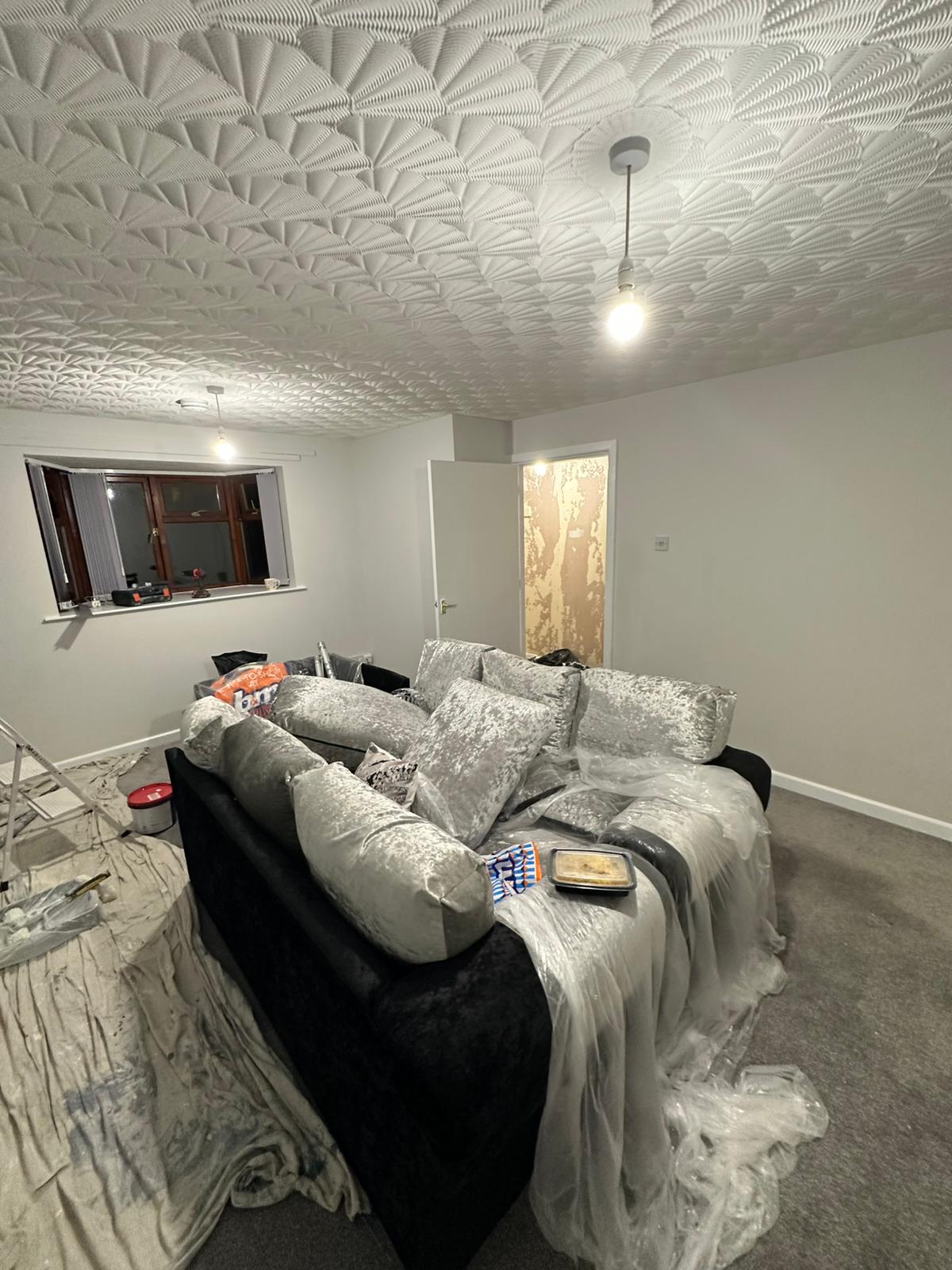 Living Room Ceiling & Walls