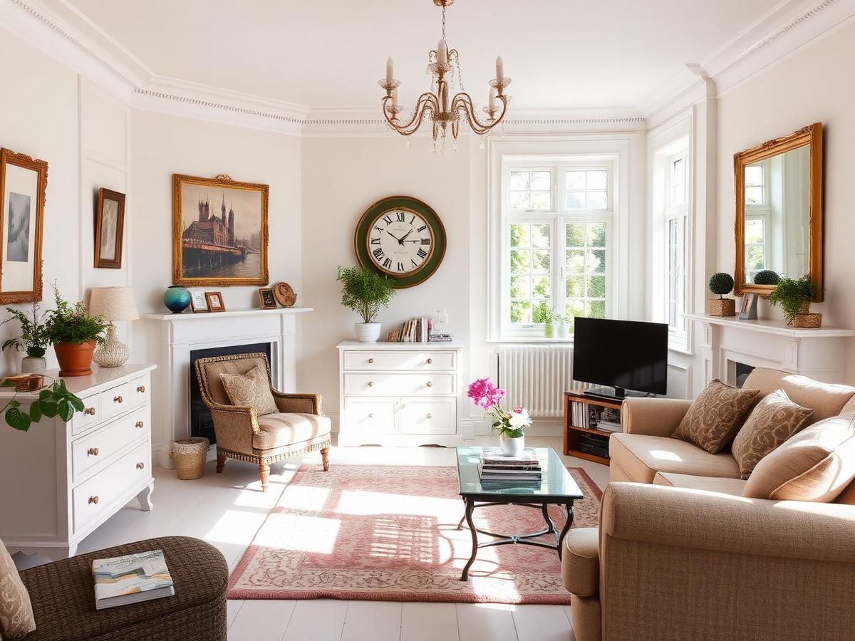 Recently decorated living room by Heritage Colorforge